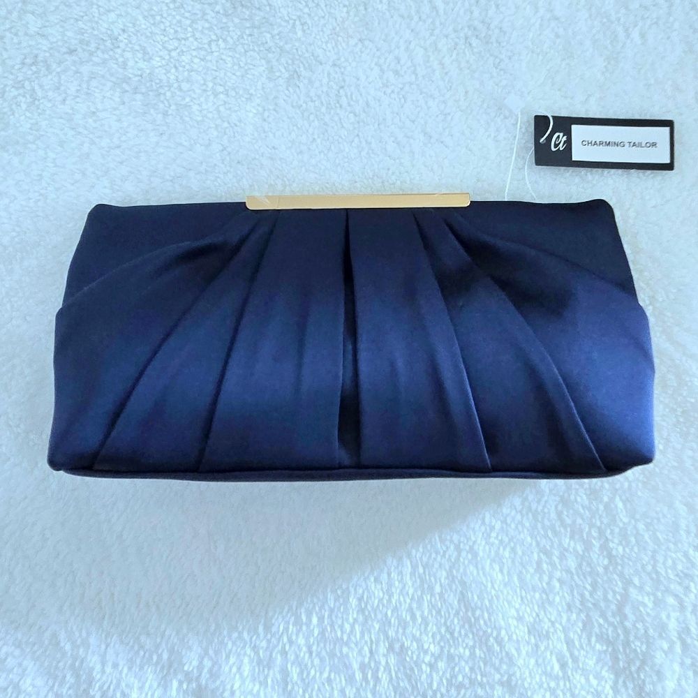 Charming Tailor🪡 Midnight🕛 Blue💙 Multi-functional Evening Bag👜 - NWT